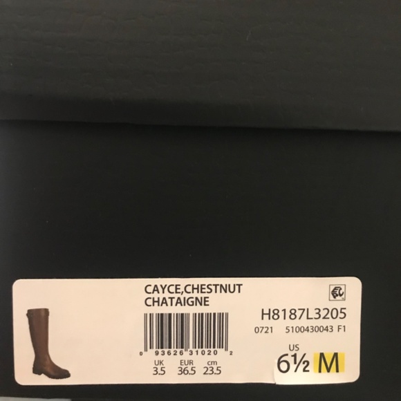 NWT - Naturalizer Womens Cayce Leather Medium Calf Knee-High Boots - US 6.5 - Picture 6 of 7